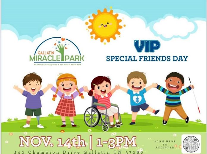 Gallatin Miracle Park VIP Special Friends Day