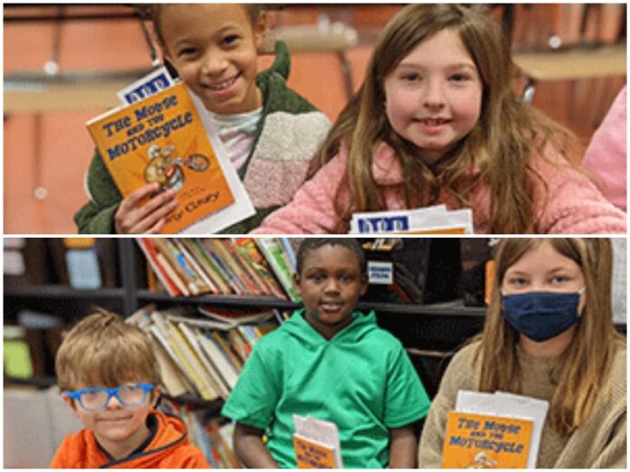 Local Students Receive Free Book as Part of One Book Blitz