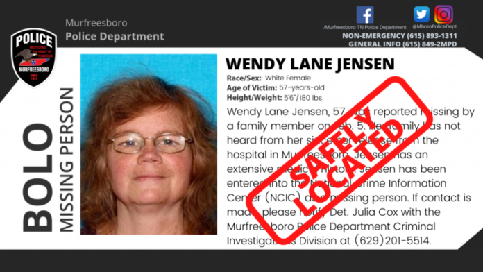 Wendy Lane Jensen, 57
