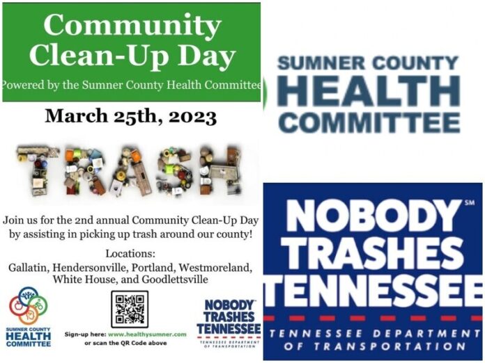 Sumner County Spring Cleanup Planned