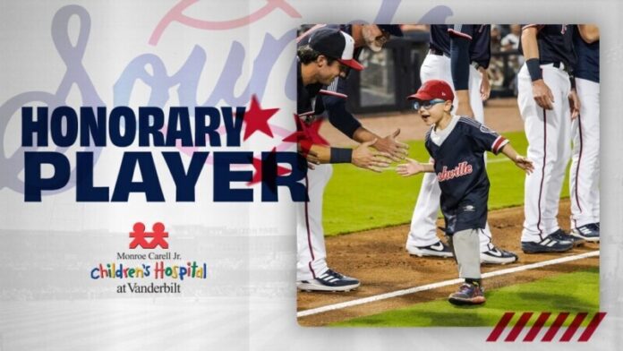 Sounds to Introduce Honorary Player From Monroe Carell Jr. Children's Hospital at Vanderbilt on Saturday