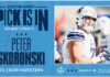 Titans Select Northwestern OL Peter Skoronski in the First Round of Thursday's NFL Draft
