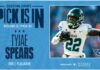 Titans Select Tulane RB Tyjae Spears in the Third Round of Friday's NFL Draft