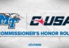 201 Blue Raiders named to 2023 Commissioner's Honor Roll