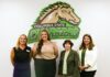 Pictured (left to right): Katie Willingham, Columbia State director of athletics; Samantha King, Columbia State head softball coach; Dr. Janet F. Smith, Columbia State president; and Cissy Holt, Columbia State vice president of student affairs.