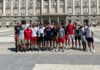 Men's Basketball Defeats Madrid Select in Opening Game of Foreign Tour