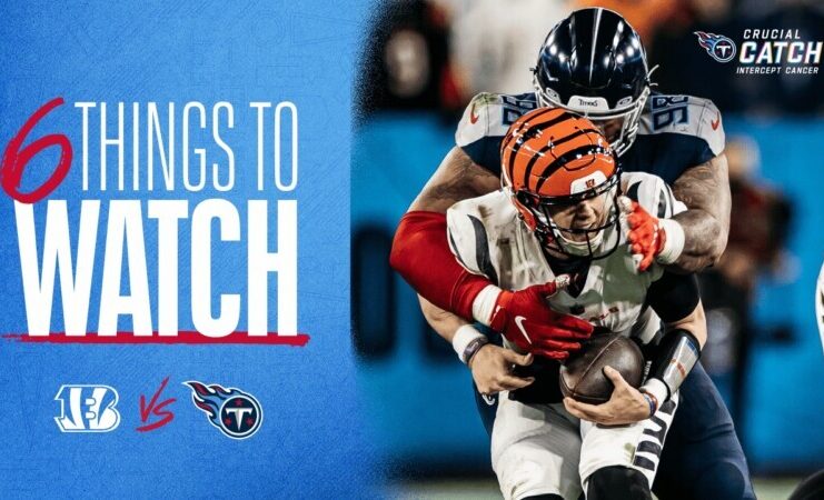 Six Things to Watch for the Titans in Sunday's Game vs the Bengals