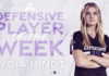 Hindt Named ASUN Defensive Player of the Week