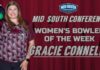 Connelly Named Mid-South Conference Women's Bowler of the Week