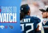Six Things to Watch for the Titans in Sunday's Game vs the Jaguars