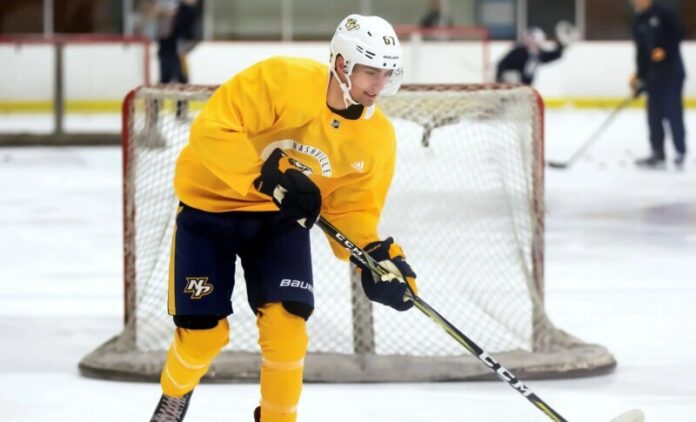 Photo of Alex Campbell by Michael Gallagher/Nashville Hockey Now