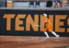 The ninth-ranked Lady Vols hit five home runs on Sunday