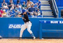 Blue Raiders fall to Golden Eagles 5-2