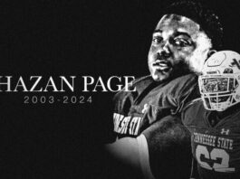 TSU Mourns the Loss of Football Student-Athlete Chazan Page