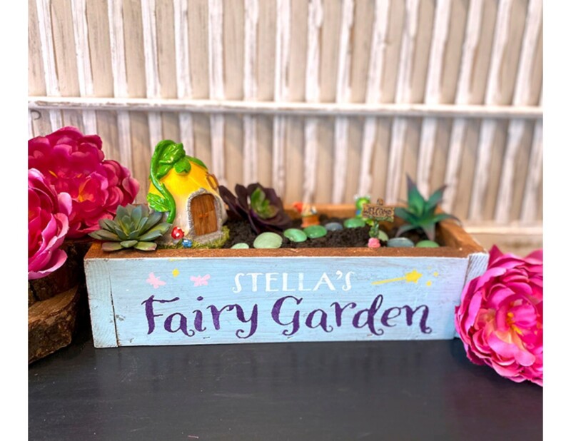fairy garden box
