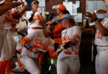 Four Home Runs Propels #3 Tennessee to Run-Rule Win Over Belmont