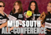 Lay, Evans, and Hatfield voted All-Conference; Higgins named Gold Glover