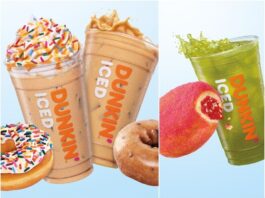Dunkin’ is introducing its new summer menu additions that include the new Kiwi Watermelon Dunkin’ Refresher