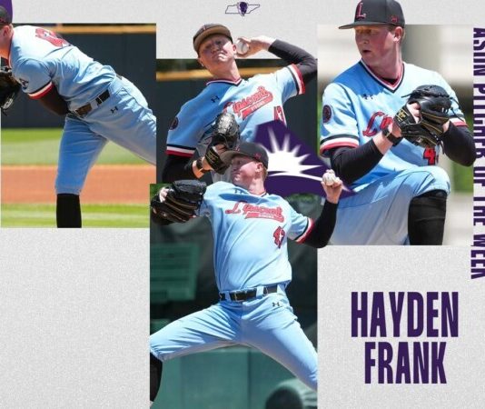 Frank Named ASUN Pitcher of the Week
