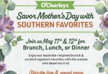 O'Charley's Mother's Day Celebration Includes Extended Brunch Hours and Special Menu