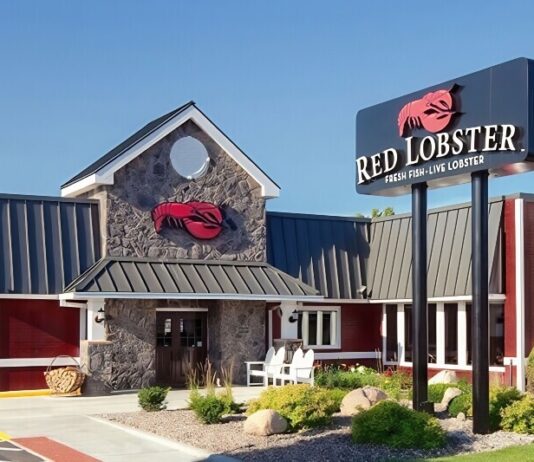 Red Lobster Exterior Daytime