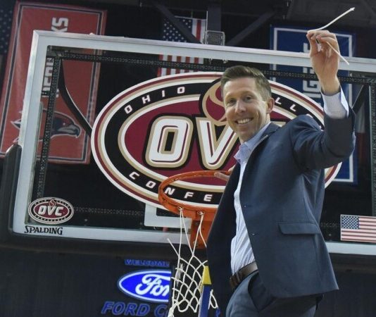 Belmont Men beat Murray State 76-75 in the the OVC championship game in Evansville, IN March 7, 2020