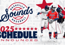 Nashville Sounds Release 2025 Home Schedule
