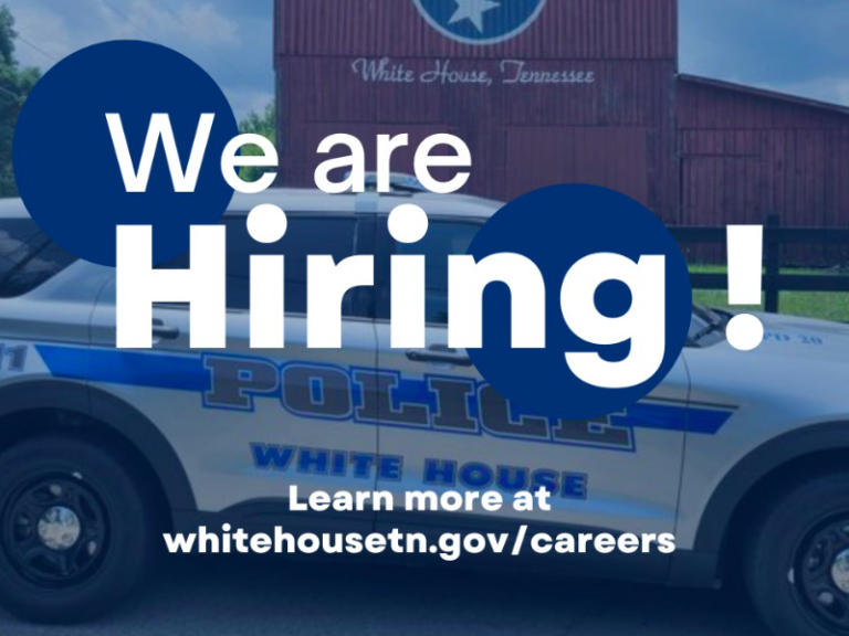City of White House Hiring Police Officers Sumner County Source