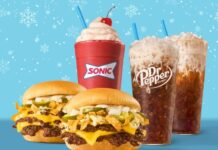 sonic winter menu