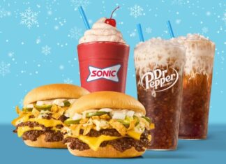 sonic winter menu