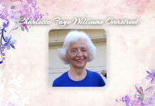 Charlotte Faye Williams Overstreet Obit