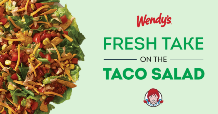 Wendy's taco salad