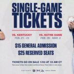 Baseball Ticket Sale Information for Select Non-Conference Series