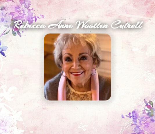 Rebecca Anne Wootten Cutrell Obit