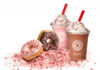 Limited-time seasonal menu includes Candy Cane Crunch Donuts, Candy Cane Mocha and Candy Cane Shake