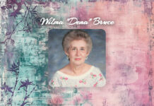 Wilma "Dena" Bruce Obit