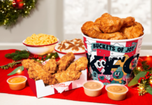 kfc holiday bucket