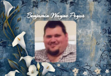 Benjamin Wayne Pryor Obit