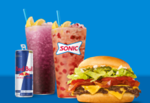 Sonic Late Winter Menu