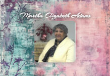 Martha Elizabeth Adams Obit