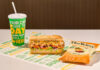 Subway’s new Meal of the Day includes a six-inch sub for $6.99 or a footlong for $9.99, alongside a choice of two cookies or a bag of chips and a small fountain drink.