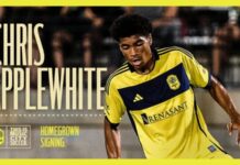 Nashville Soccer Club Signs Chris Applewhite As Third Homegrown Player