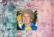 Robbie Sue Evitts Obit