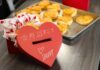 Country superstar Thomas Rhett bakes Hardee's Heart Shaped Biscuits as a gift of goodness to "his girls."