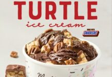 Great American Cookies and Marble Slab Creamery Introduce Brand New Turtle Cookies and Ice Cream, Made With SNICKERS®