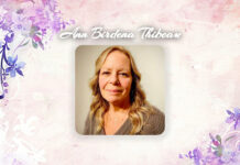 Ann Birdena Thibeau Obit