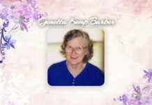 Genetta Kemp Barber Obit