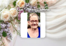 Rose Marie Cabrera Obit