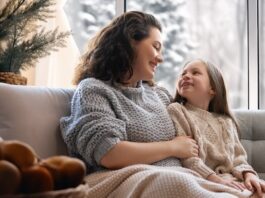 Cozy living room furniture for winter warmth