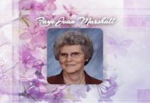 Faye Joan Marshall Obit